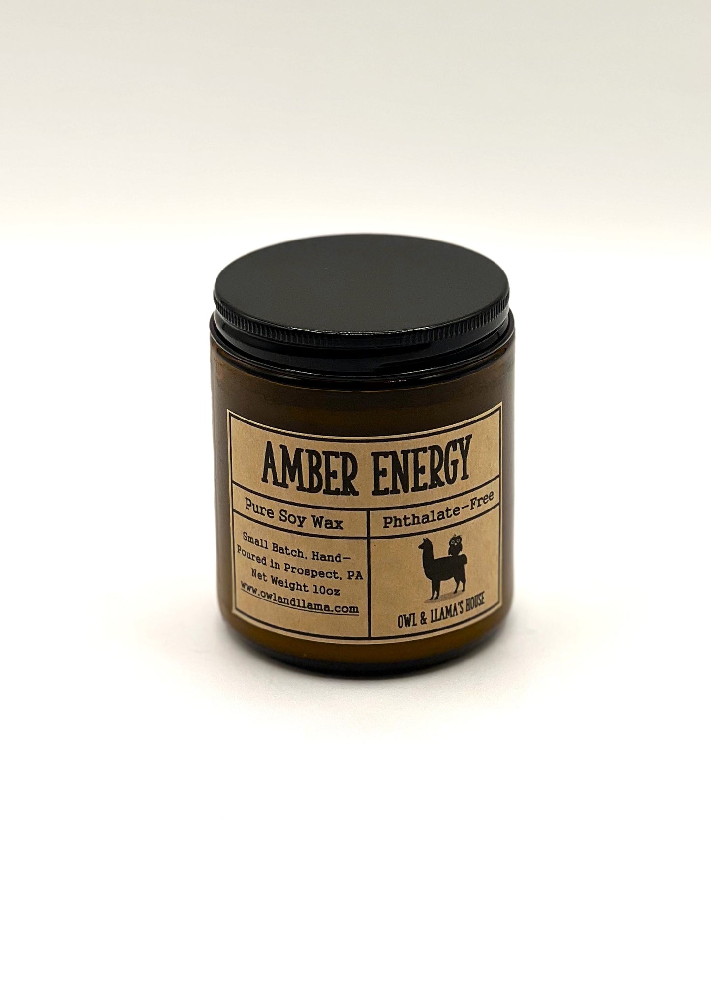 Amber Energy Candle
