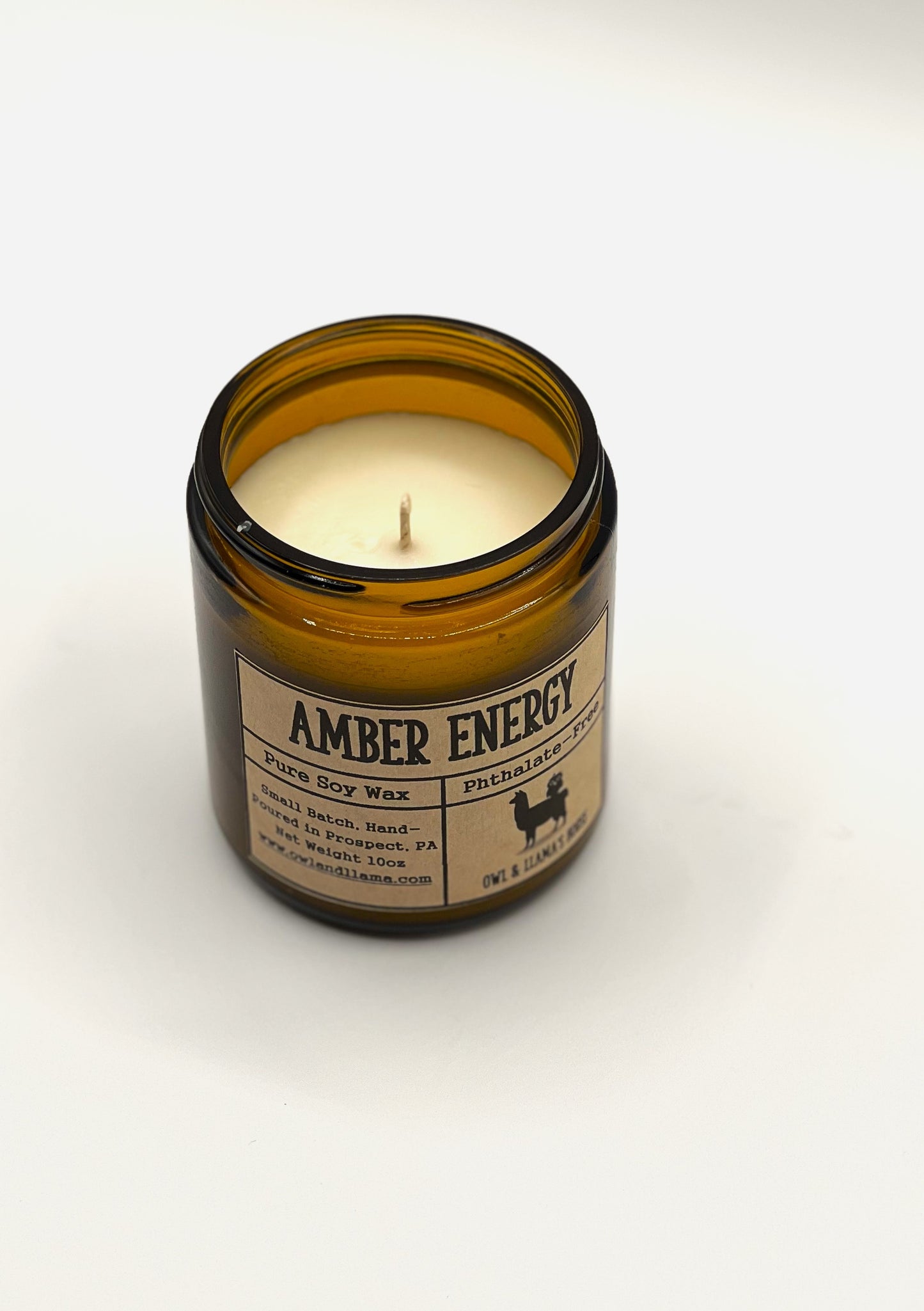 Amber Energy Candle