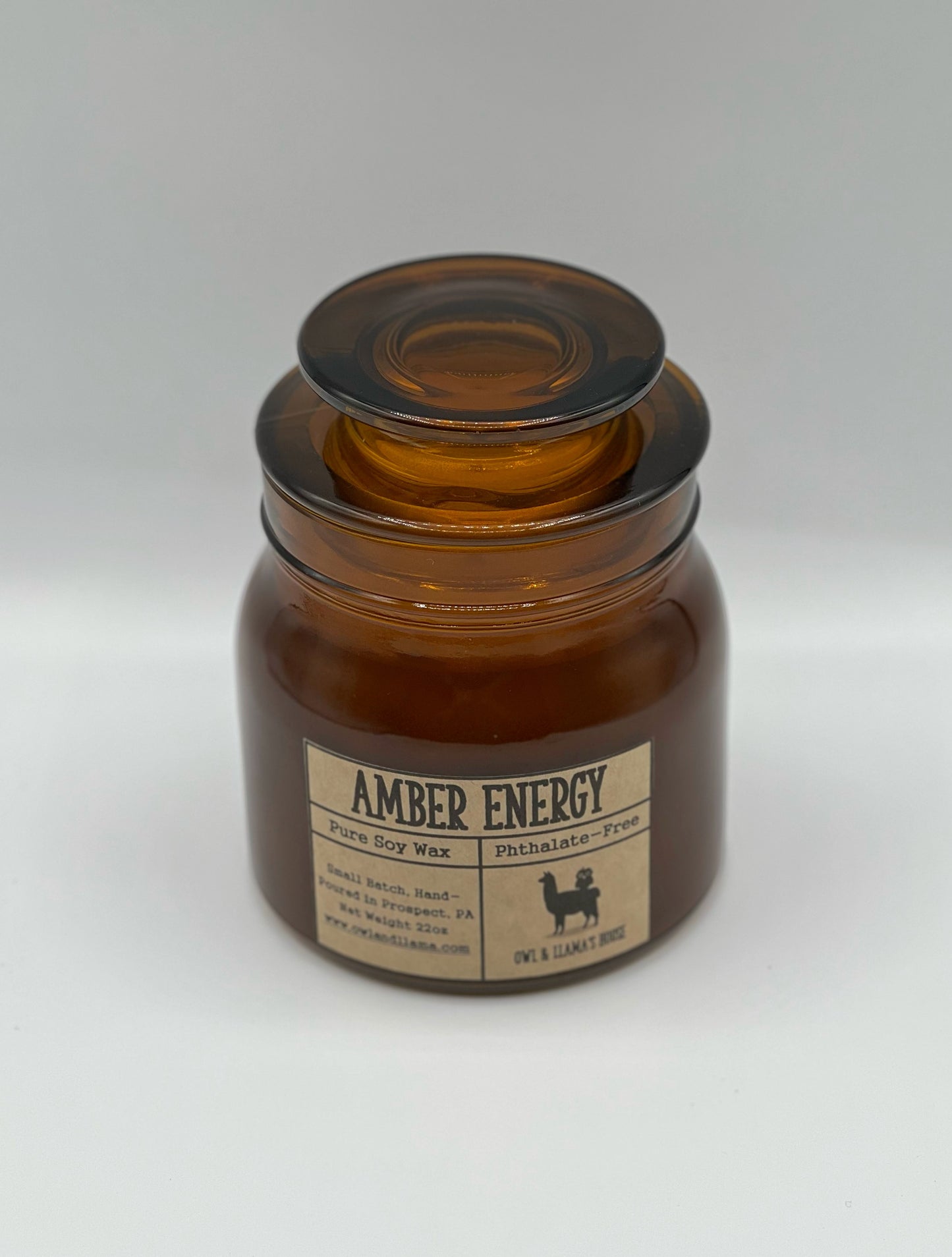 Amber Energy Candle