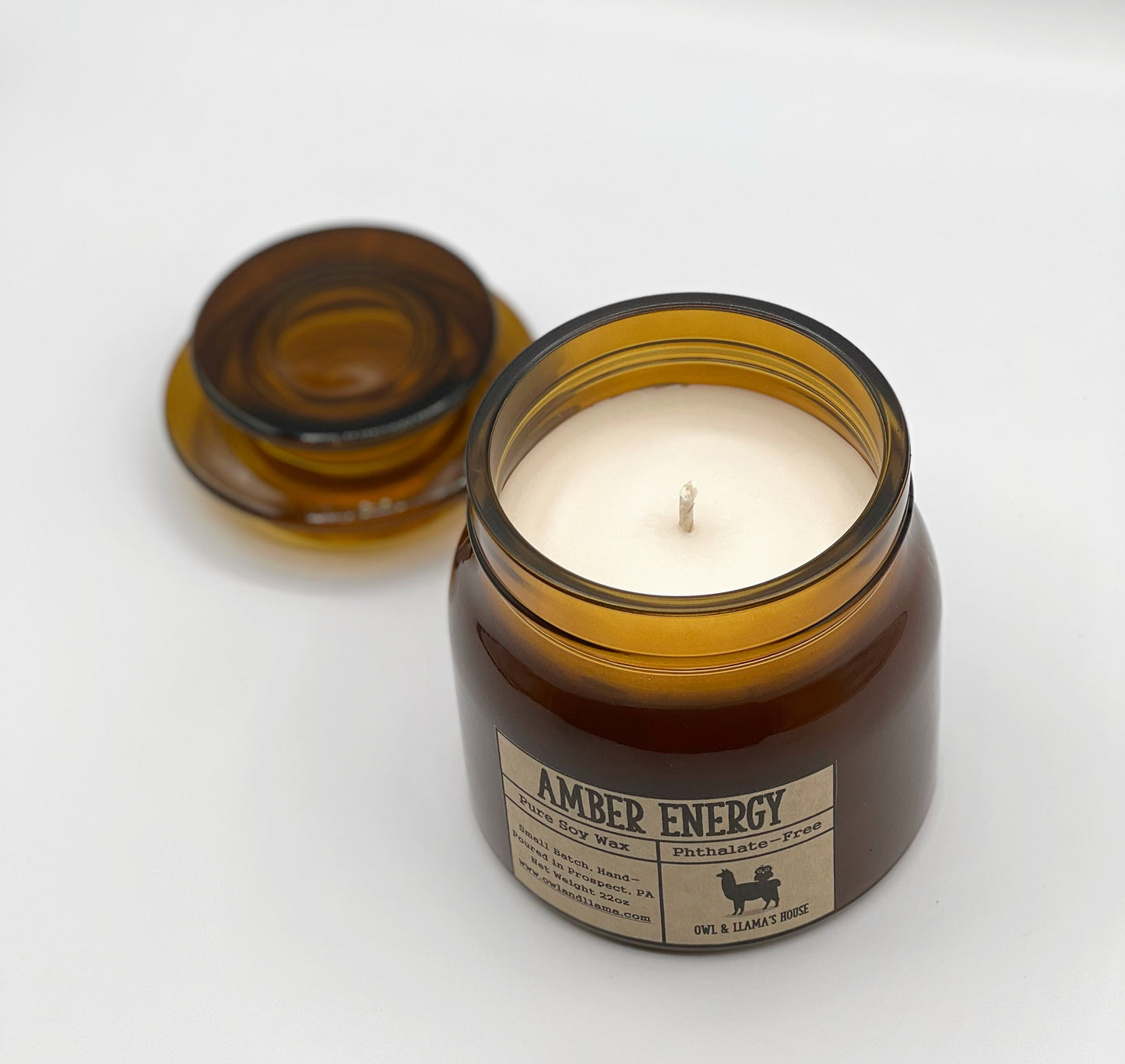 Amber Energy Candle