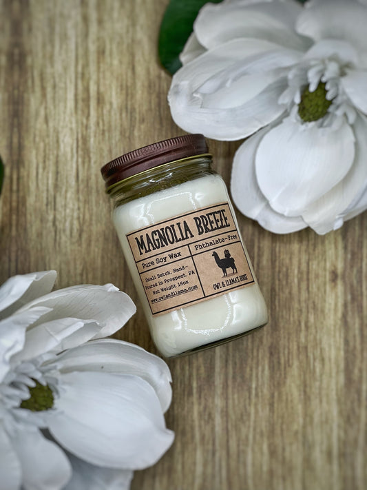 Magnolia Breeze Farmhouse Candle