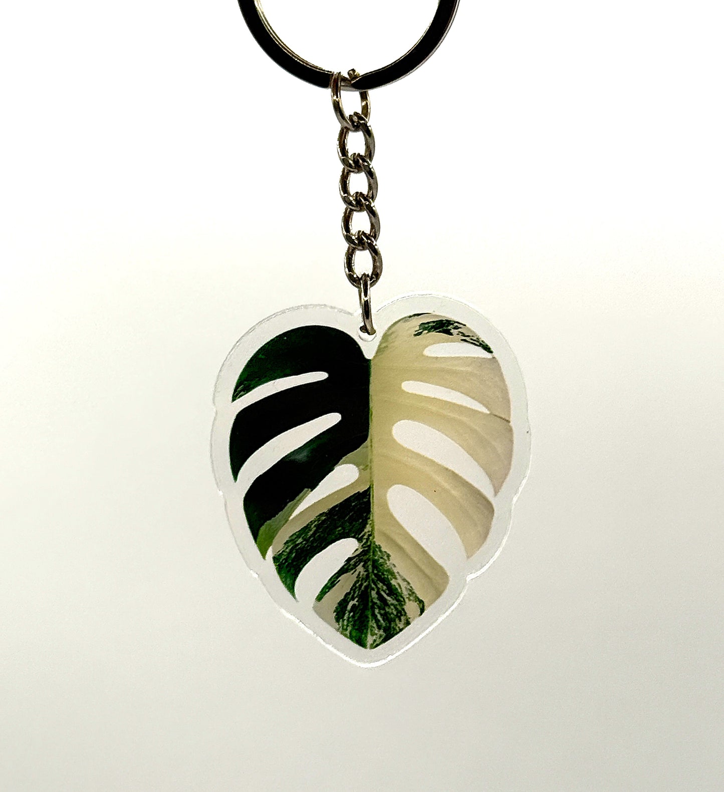 Albo Monstera Keychain