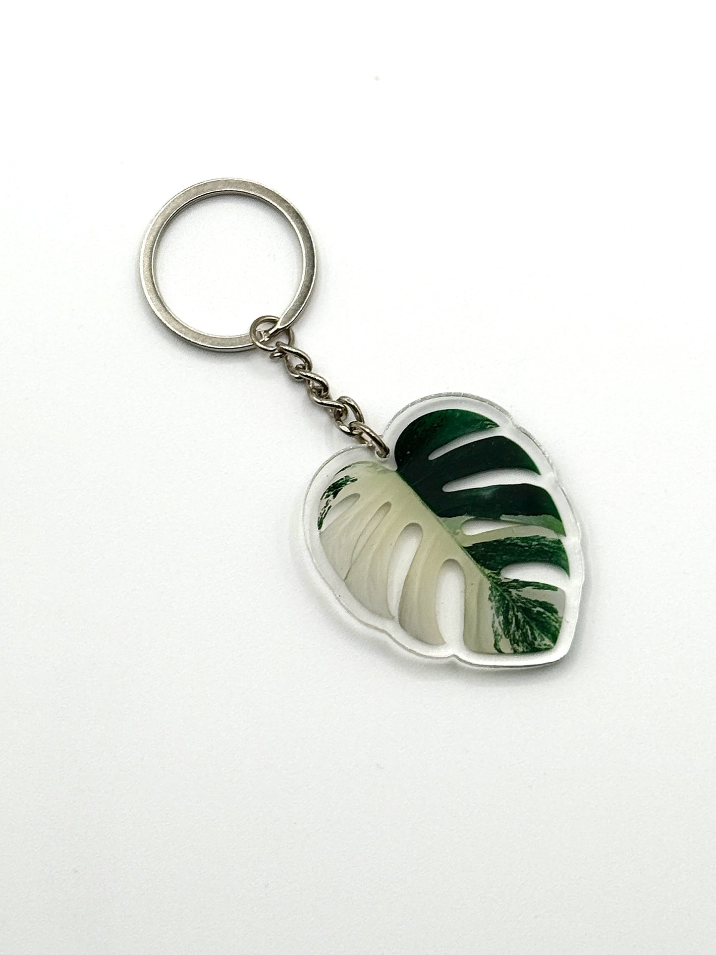 Albo Monstera Keychain